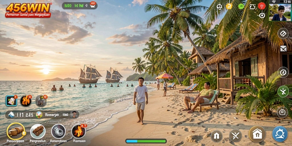 Tampilan gameplay seru dari 456WIN yang menyenangkan.