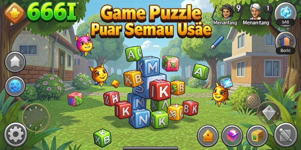Gameplay menantang di 666I dengan beragam puzzle menarik.