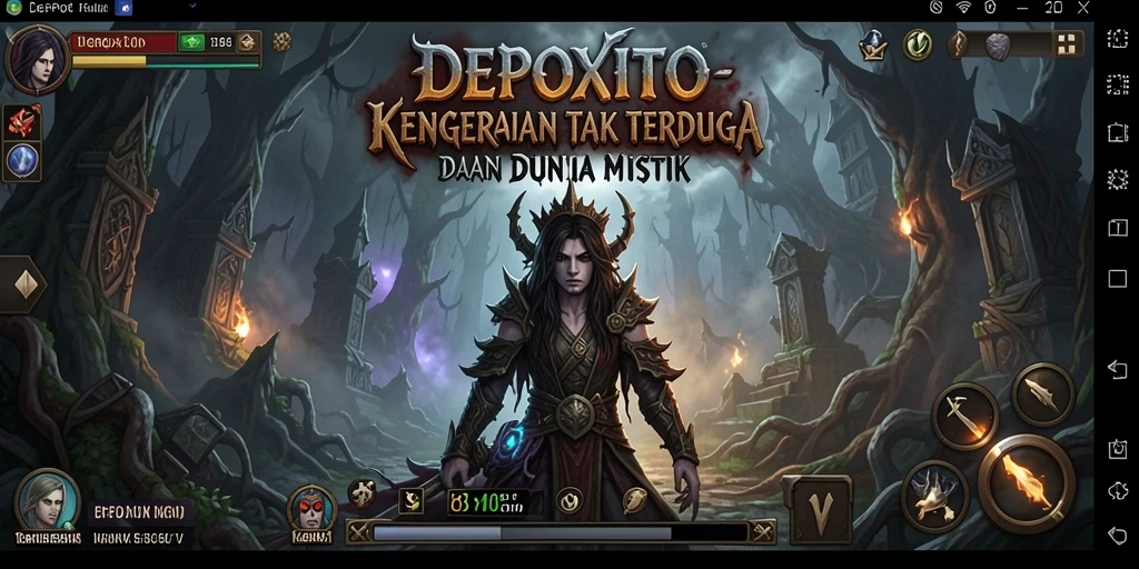 Gameplay mencekam DEPOXITO dengan suasana horror yang menakutkan.