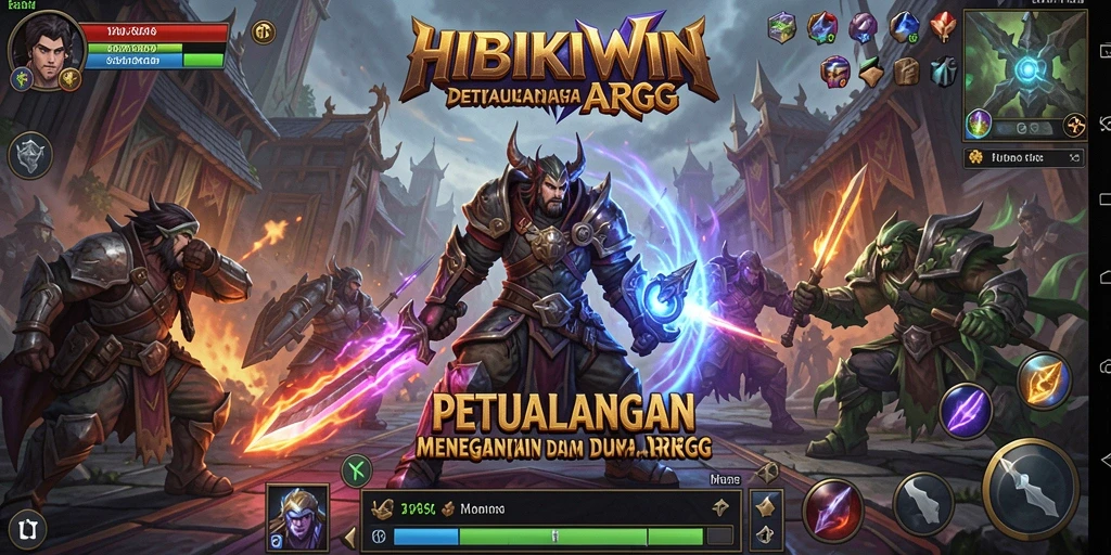 Gameplay dinamis dan grafis memukau di HIBIKIWIN.