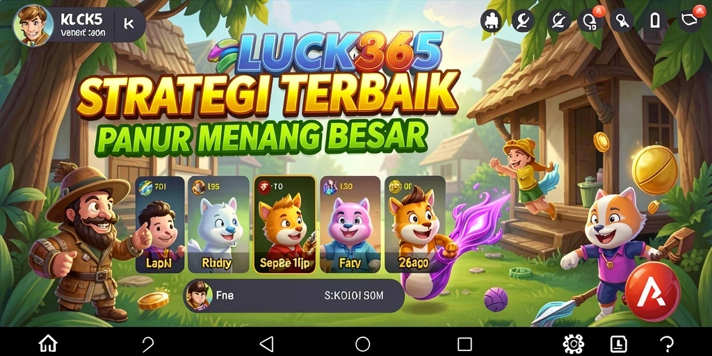 Tampilan gameplay LUCK365 dengan strategi yang menarik.