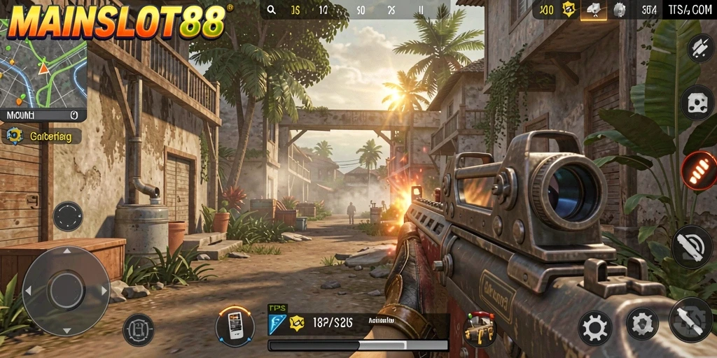 Tampilan gameplay MAINSLOT88 yang mendebarkan dan penuh aksi.