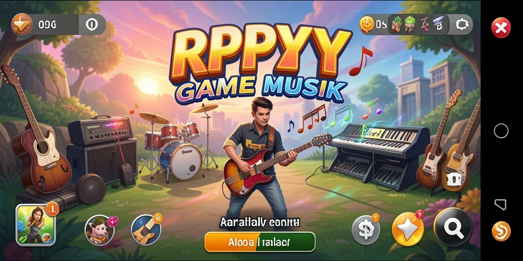 Tampilan gameplay seru dan interaktif di RPYYY.
