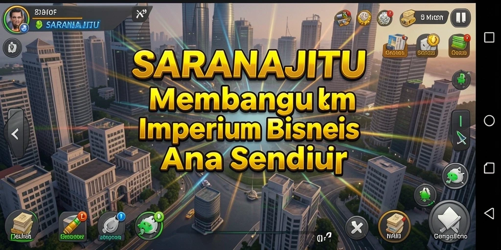Tampilan gameplay SARANAJITU yang menarik dan mendebarkan.
