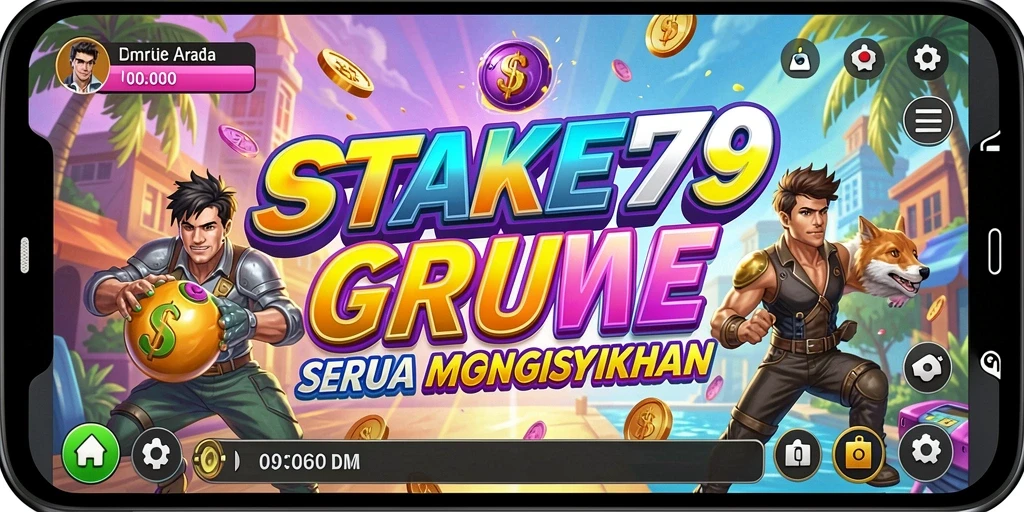 Tampilan gameplay STAKE779 dengan aksi menegangkan dan grafis menarik.